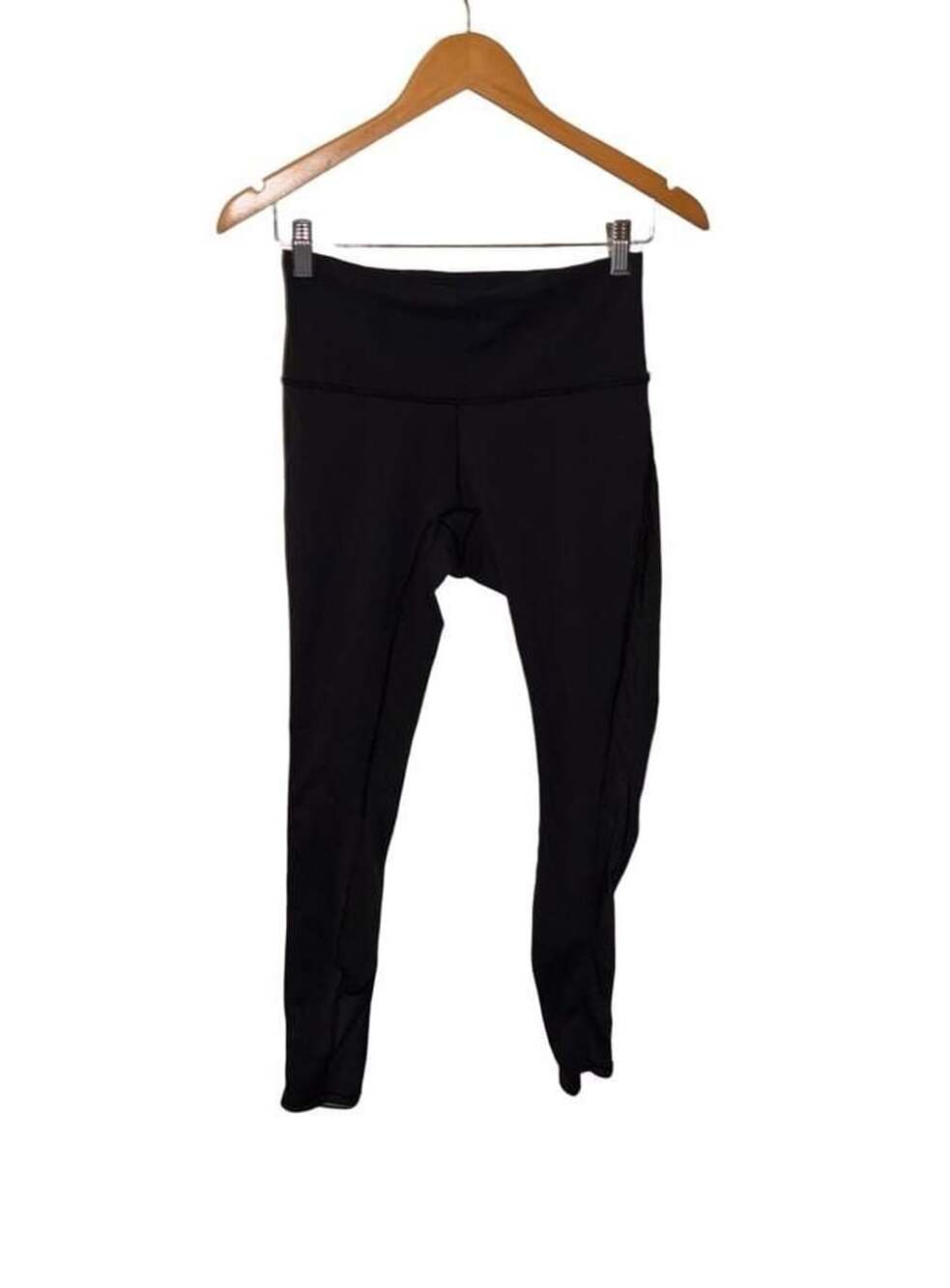 Lululemon Black High-Rise Mesh Side Panel Athletic Leggings Size 6